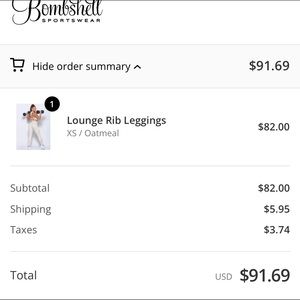 Bombshell cream rubbed leggings
